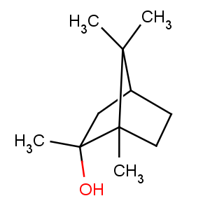 CAS No:2371-42-8 Bicyclo[2.2.1]heptan-2-ol,1,2,7,7-tetramethyl-, (1R,2R,4R)-rel-
