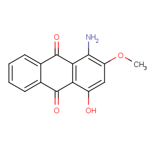 CAS No:2379-90-0 1-amino-4-hydroxy-2-methoxyanthracene-9,10-dione
