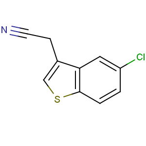 CAS No:23799-60-2 2-(5-chloro-1-benzothiophen-3-yl)acetonitrile