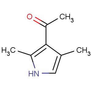 CAS No:2386-25-6 1-(2,4-dimethyl-1H-pyrrol-3-yl)ethanone