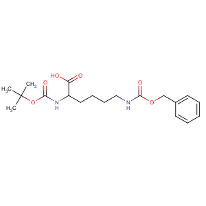 CAS No:2389-45-9 (2S)-2-[(2-methylpropan-2-yl)oxycarbonylamino]-6-<br />(phenylmethoxycarbonylamino)hexanoic acid