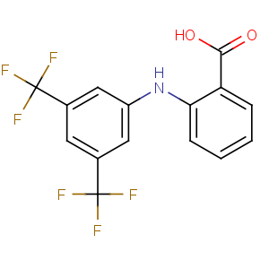 CAS No:23917-95-5 2-[3,5-bis(trifluoromethyl)anilino]benzoic acid