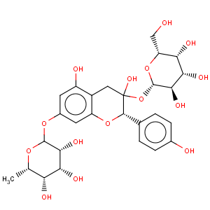 CAS No:2392-95-2 4H-1-Benzopyran-4-one,7-[(6-deoxy-a-L-mannopyranosyl)oxy]-3-(b-D-glucopyranosyloxy)-5-hydroxy-2-(4-hydroxyphenyl)-