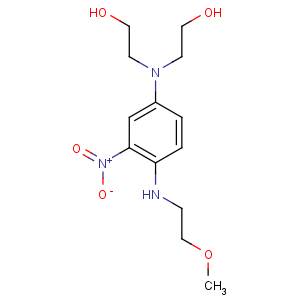CAS No:23920-15-2 2-[N-(2-hydroxyethyl)-4-(2-methoxyethylamino)-3-nitroanilino]ethanol