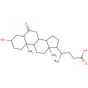 CAS No:2393-61-5 Cholan-24-oic acid,3-hydroxy-6-oxo-, (3a,5b)-