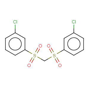 CAS No:2394-03-8 Benzene,1,1'-[methylenebis(sulfonyl)]bis[3-chloro- (9CI)