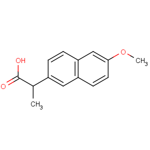 CAS No:23981-80-8 2-(6-methoxynaphthalen-2-yl)propanoic acid