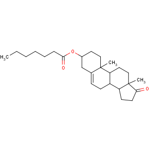 CAS No:23983-43-9 Androst-5-en-17-one,3-[(1-oxoheptyl)oxy]-, (3b)-