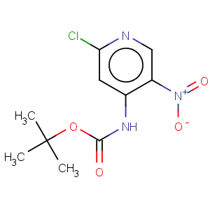 CAS No:240815-74-1 Carbamic acid,(2-chloro-5-nitro-4-pyridinyl)-, 1,1-dimethylethyl ester (9CI)