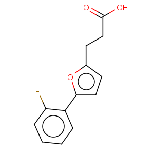 CAS No:24090-21-9 2-Furanpropanoic acid,5-(2-fluorophenyl)-