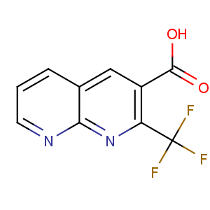 CAS No:241154-08-5 2-(trifluoromethyl)-1,8-naphthyridine-3-carboxylic acid