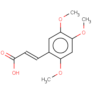 CAS No:24160-53-0 trans-2,4,5-Trimethoxycinnamic acid