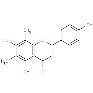 CAS No:24211-30-1 5,7-dihydroxy-2-(4-hydroxyphenyl)-6,8-dimethyl-2,3-dihydrochromen-4-one