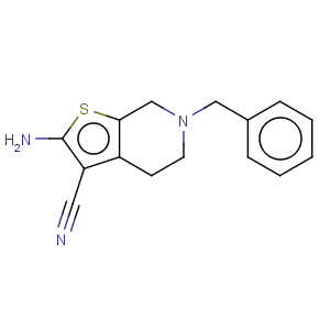 CAS No:24237-37-4 2-Amino-6-benzyl-4,5,6,7-tetrahydrothieno[2,3-c]pyridine-3-carbonitrile