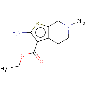 CAS No:24237-39-6 Thieno[2,3-c]pyridine-3-carboxylicacid, 2-amino-4,5,6,7-tetrahydro-6-methyl-, ethyl ester