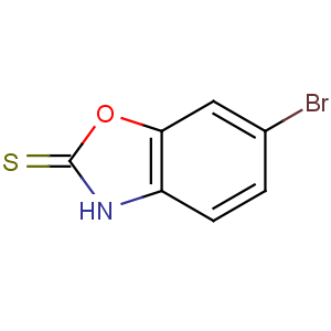 CAS No:24316-84-5 6-bromo-3H-1,3-benzoxazole-2-thione