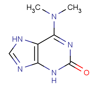 CAS No:24391-36-4 2H-Purin-2-one,6-(dimethylamino)-1,3-dihydro-