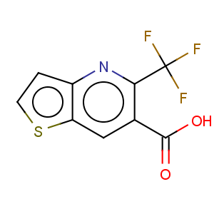 CAS No:243977-22-2 Thieno[3,2-b]pyridine-6-carboxylicacid, 5-(trifluoromethyl)-