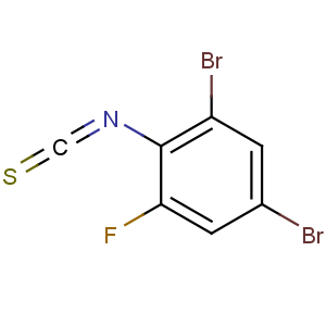 CAS No:244022-67-1 1,5-dibromo-3-fluoro-2-isothiocyanatobenzene