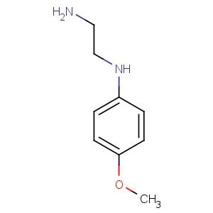 CAS No:24455-93-4 N'-(4-methoxyphenyl)ethane-1,2-diamine