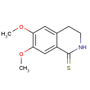 CAS No:24456-59-5 6,7-dimethoxy-3,4-dihydro-2H-isoquinoline-1-thione