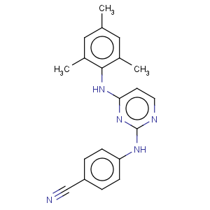 CAS No:244767-67-7 Benzonitrile,4-[[4-[(2,4,6-trimethylphenyl)amino]-2-pyrimidinyl]amino]-