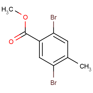 CAS No:245549-92-2 methyl 2,5-dibromo-4-methylbenzoate