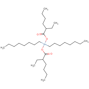 CAS No:24577-34-2 Hexanoic acid,2-ethyl-, 1,1'-(dioctylstannylene) ester