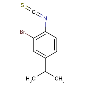 CAS No:246166-33-6 2-bromo-1-isothiocyanato-4-propan-2-ylbenzene