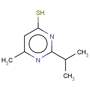 CAS No:2463-81-2 4(3H)-Pyrimidinethione,6-methyl-2-(1-methylethyl)-