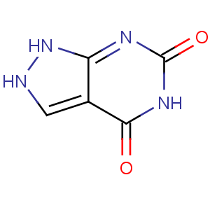 CAS No:2465-59-0 1,2-dihydropyrazolo[3,4-d]pyrimidine-4,6-dione