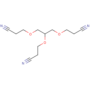 CAS No:2465-93-2 3-[2,3-bis(2-cyanoethoxy)propoxy]propanenitrile
