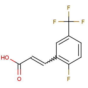 CAS No:247113-91-3 (E)-3-[2-fluoro-5-(trifluoromethyl)phenyl]prop-2-enoic acid