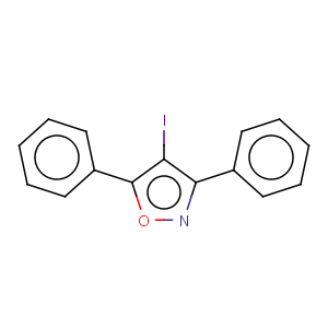 CAS No:24768-82-9 Isoxazole,4-iodo-3,5-diphenyl-