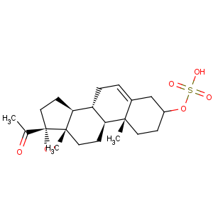 CAS No:2477-77-2 Pregn-5-en-20-one,17-hydroxy-3-(sulfooxy)-, (3b)-