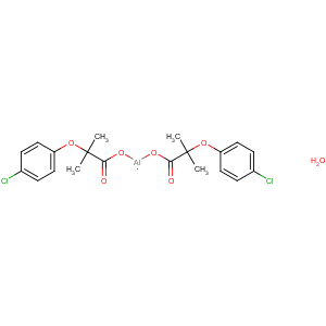 CAS No:24818-79-9 bis[[2-(4-chlorophenoxy)-2-methylpropanoyl]oxy]aluminum
