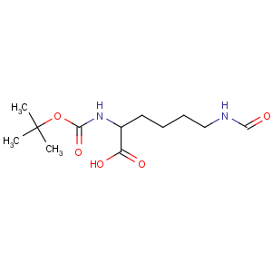 CAS No:2483-47-8 L-Lysine,N2-[(1,1-dimethylethoxy)carbonyl]-N6-formyl-