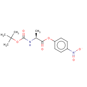 CAS No:2483-49-0 L-Alanine,N-[(1,1-dimethylethoxy)carbonyl]-, 4-nitrophenyl ester