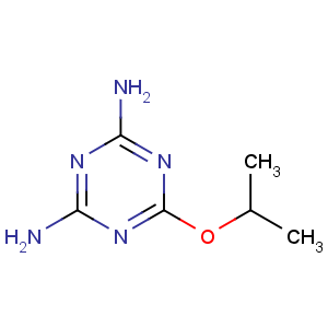 CAS No:24860-40-0 6-propan-2-yloxy-1,3,5-triazine-2,4-diamine