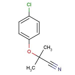CAS No:24889-11-0 2-(4-chlorophenoxy)-2-methylpropanenitrile