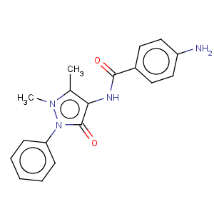 CAS No:24891-21-2 Benzamide,4-amino-N-(2,3-dihydro-1,5-dimethyl-3-oxo-2-phenyl-1H-pyrazol-4-yl)-