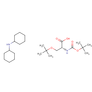 CAS No:248921-67-7 D-Serine,N-[(1,1-dimethylethoxy)carbonyl]-O-(1,1-dimethylethyl)-, compd. withN-cyclohexylcyclohexanamine (1:1)