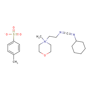 CAS No:2491-17-0 N'-cyclohexyl-N-[2-(4-methylmorpholin-4-ium-4-yl)ethyl]methanediimine