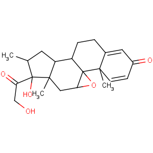 CAS No:24916-90-3 Pregna-1,4-diene-3,20-dione,9,11-epoxy-17,21-dihydroxy-16-methyl-, (9b,11b,16a)-