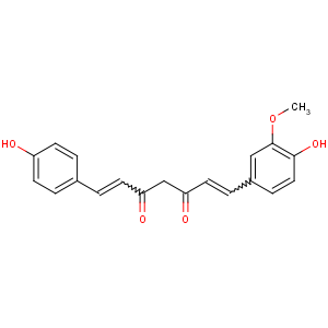 CAS No:24939-17-1 (1E,6E)-1-(4-hydroxy-3-methoxyphenyl)-7-(4-hydroxyphenyl)hepta-1,<br />6-diene-3,5-dione