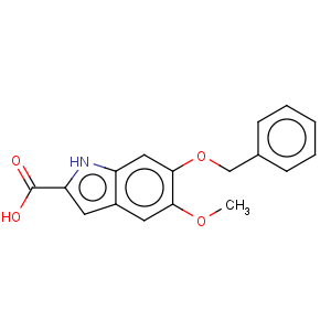 CAS No:2495-92-3 1H-Indole-2-carboxylicacid, 5-methoxy-6-(phenylmethoxy)-