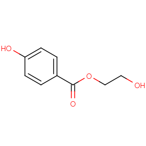 CAS No:2496-90-4 2-hydroxyethyl 4-hydroxybenzoate