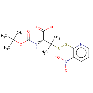 CAS No:250375-03-2 L-Valine,N-[(1,1-dimethylethoxy)carbonyl]-3-[(3-nitro-2-pyridinyl)dithio]-