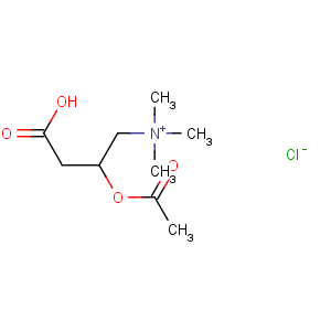 CAS No:2504-11-2 1-Propanaminium,2-(acetyloxy)-3-carboxy-N,N,N-trimethyl-, chloride (1:1)
