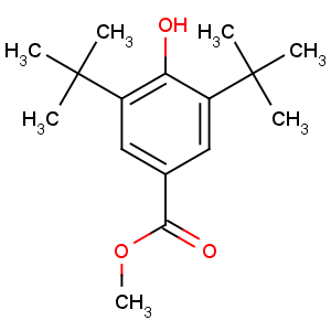 CAS No:2511-22-0 methyl 3,5-ditert-butyl-4-hydroxybenzoate